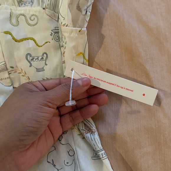 NWT Lisa Says Gah Joan Shirt Dress in A Day at the Museum Print - Size medium - Picture 7 of 10